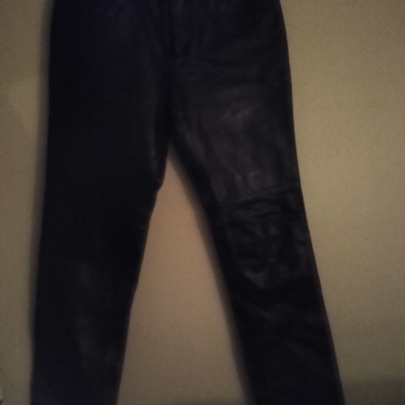 Leather motorcycle pants - Picture 2 of 3